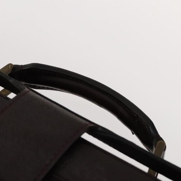 LOUIS VUITTON Taiga Leather Ural Briefcase Acajou M30026 - Picture 8 of 13